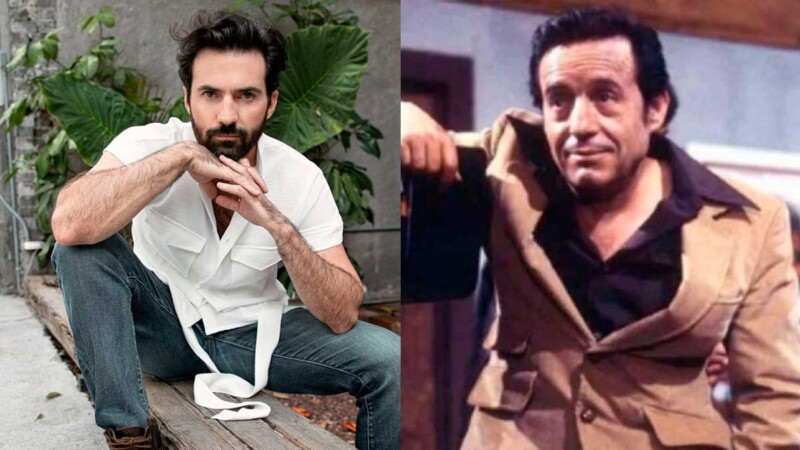 Así luce Pablo Cruz Guerrero caracterizado de “Chespirito”