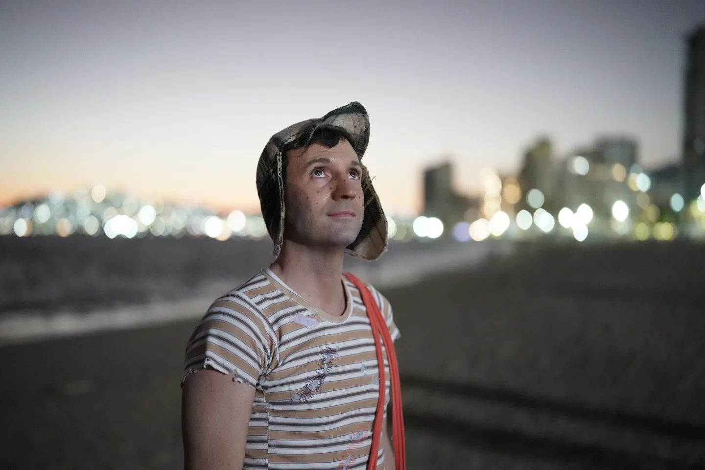 Así luce Pablo Cruz Guerrero caracterizado de “Chespirito”