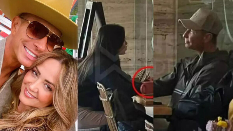 Así reaccionó Andrea Legarreta a las imágenes de Erik Rubín con otra mujer