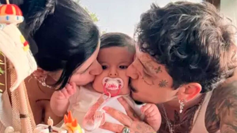 Christian Nodal revela que su pequeña Inti es una 'rockstar'