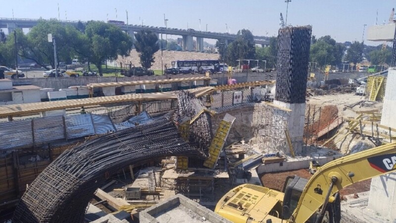 Cae estructura del Cetram en Santa Martha Acatitla; 7 heridos