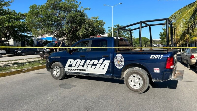 Ejecutan de varios disparos a un hombre en Playa del Carmen