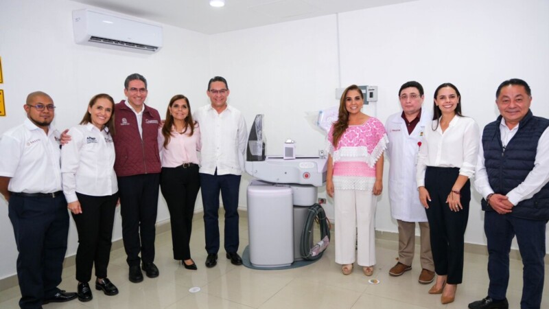 Entregan Mara Lezama y Beneficencia Pública mastógrafos y apoyos funcionales