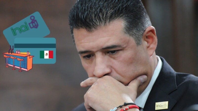 Presidente del INAI usó tarjeta corporativa en una cantina
