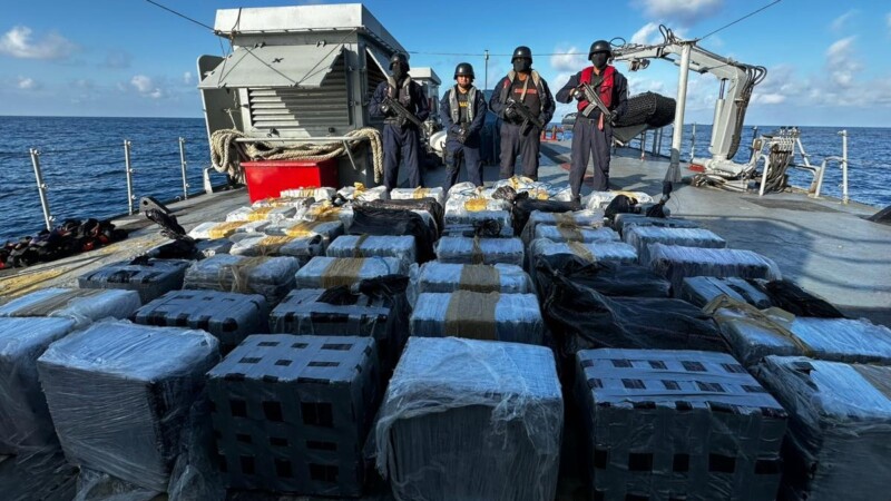 Incautan 1.5 toneladas de cocaína que tenían como destino México