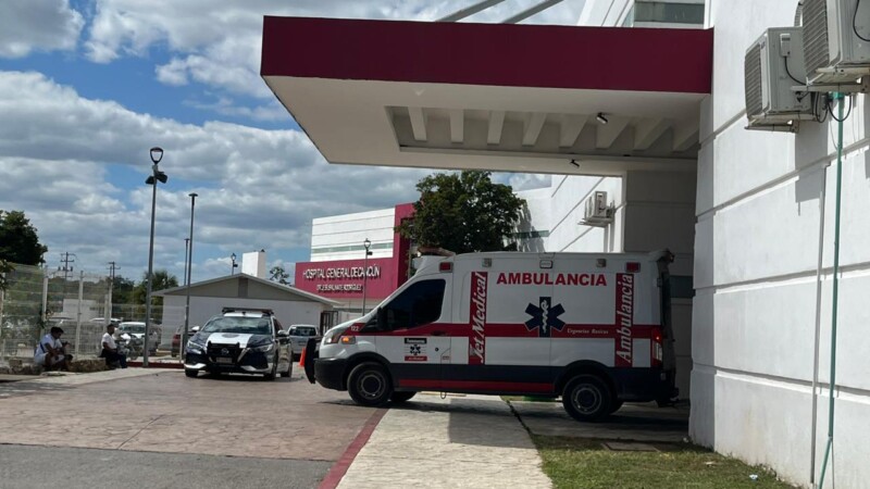 Ingresan a sujeto al hospital tras escapar de su cautiverio en Cancún