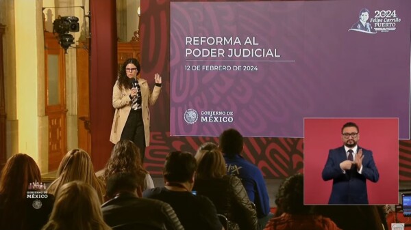 Reforma al Poder Judicial justificada porque está secuestrado