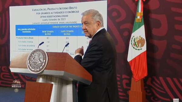 Crece PIB de México 3.2% en 2023, impulsado por la construcción