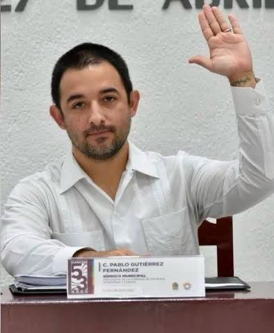 Pablo Gutiérrez Fernández, secretario general en Benito Juárez.