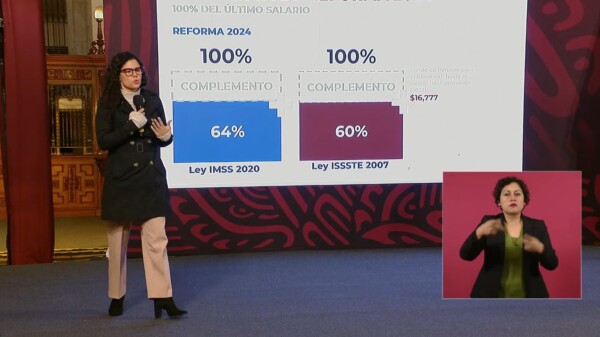 Detallan reforma a pensiones; van por jubilaciones al 100 %