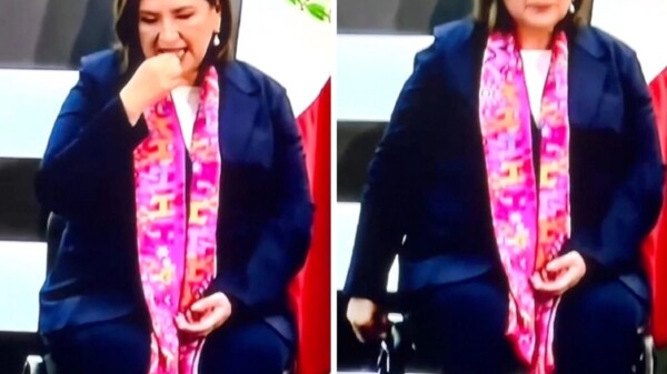 “No fue chicle sino una pastilla; después me la volví a comer”