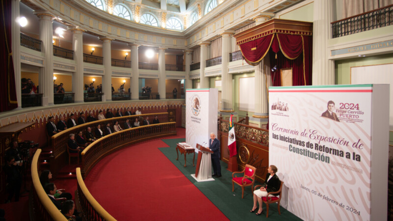 Paquete de reformas se presentaron hoy porque vienen elecciones