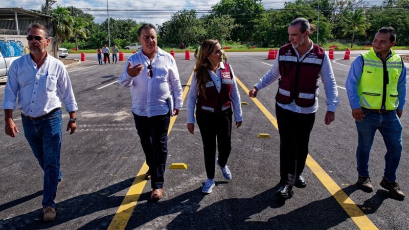 Todo listo para inaugurar Prolongación Chac Mool: Mara Lezama