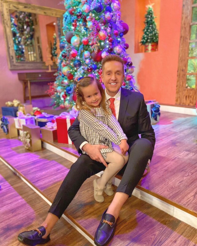 Tras su hospitalización, Daniel Bisogno ya pudo ver a su hija, Michaela