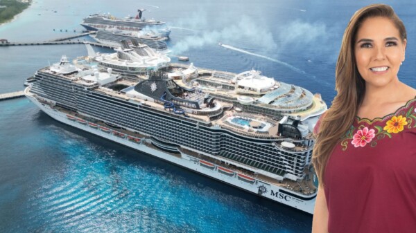 Llegada de cruceros a Quintana Roo supera récord tras pandemia