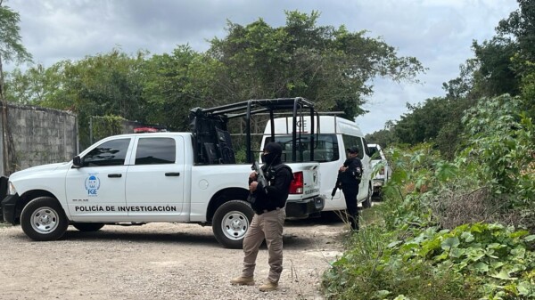 Buscan más restos humanos en narcocenote en la delegación Alfredo V. Bonfil