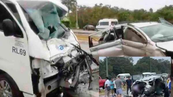 Revelan autoridades peritaje de mortal accidente carretero en Tulum