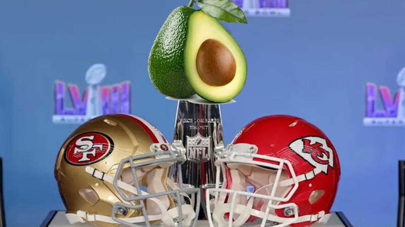 Aguacate y Super Bowl una relación encaminada al éxito