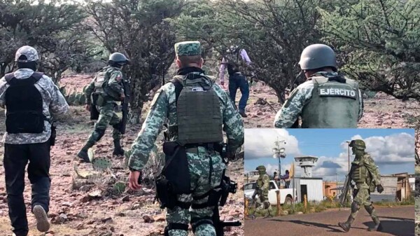 Emboscan a militares y hieren a uno en Zacatecas