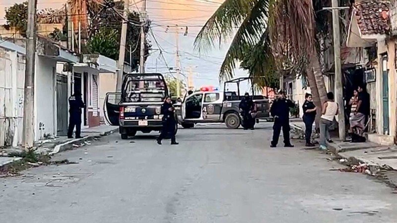 Reporte de disparos en SM 75 de Cancún moviliza a policias