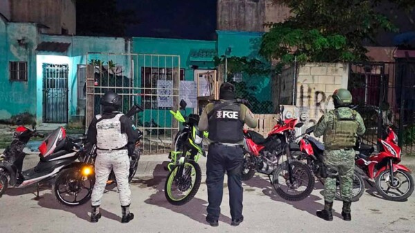 Recuperan en Cancún siete motocicletas robadas