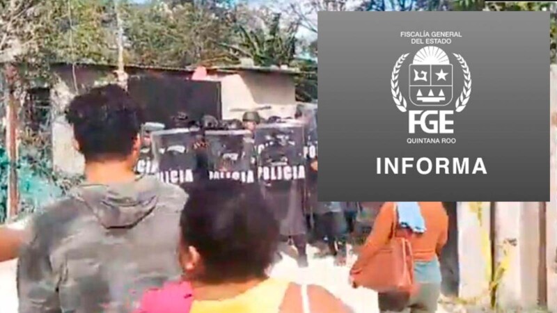 Desmiente Fiscalía de Quintana Roo desalojo en Playa del Carmen