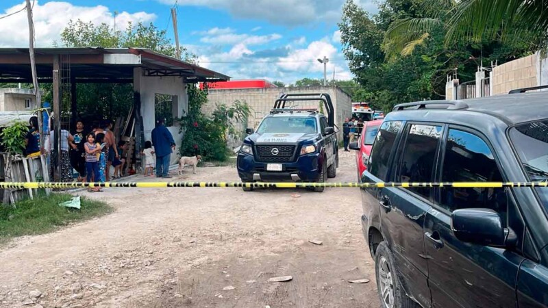 Ejecutan a balazos a un hombre en colonia de Cancún