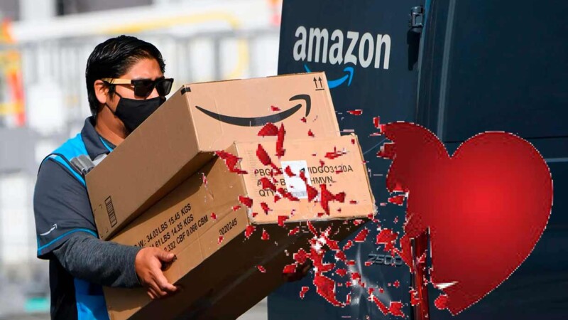 Con huelga, repartidores planean arruinar día de San Valentin