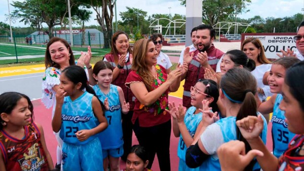 Invierten Mara Lezama y Juanita Alonso más de 10 MDP en espacios deportivos de alto rendimiento en Cozumel