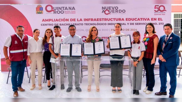 Más de 57 mdp para escuelas bien hechas en Quintana Roo: Mara Lezama