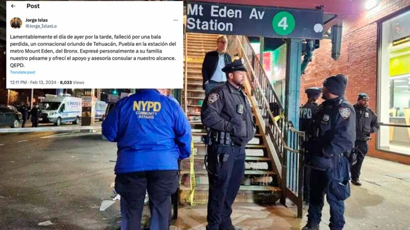 Muere mexicano durante tiroteo en Metro de Nueva York