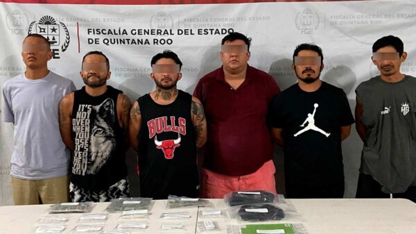 Desarticulan a presunta banda de narcomenudistas en Cancún