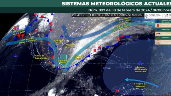 Pronóstico del clima para hoy domingo 18 de febrero de 2024 en Quintana Roo