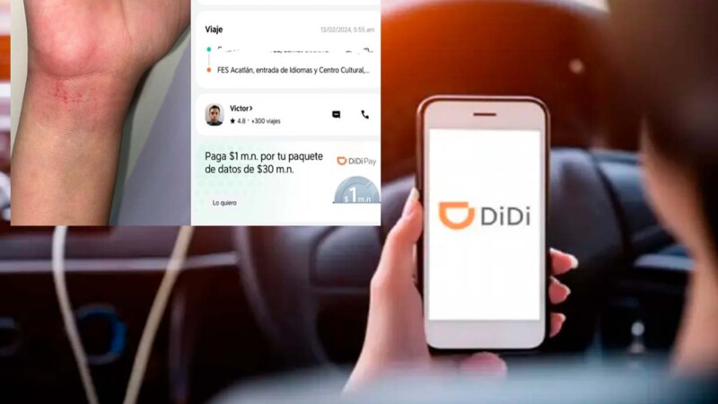 Estudiante de la UNAM enfrenta intento de secuestro en taxi de aplicación