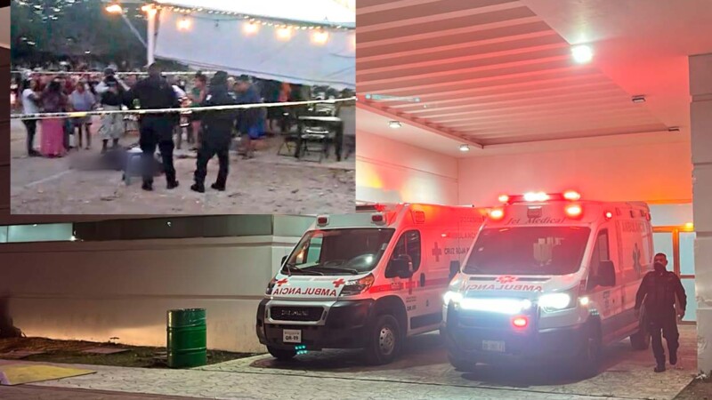 Balean a taquero en fraccionamiento de Cancún