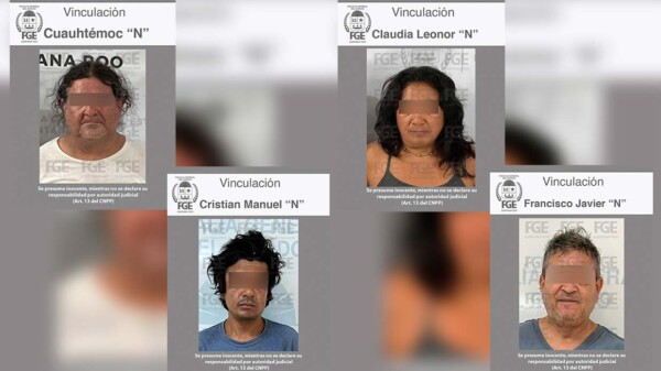 Vinculan a proceso a cuatro narcomenudistas en Quintana Roo