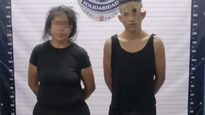 Playa del Carmen: Detienen a una pareja con droga en Villas del Sol