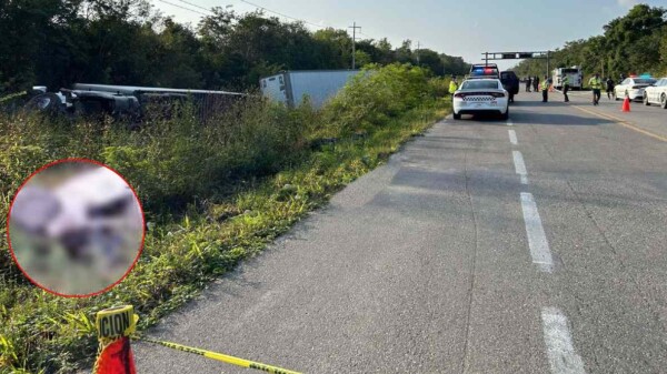 Otro trágico accidente carretero en Felipe Carrillo Puerto