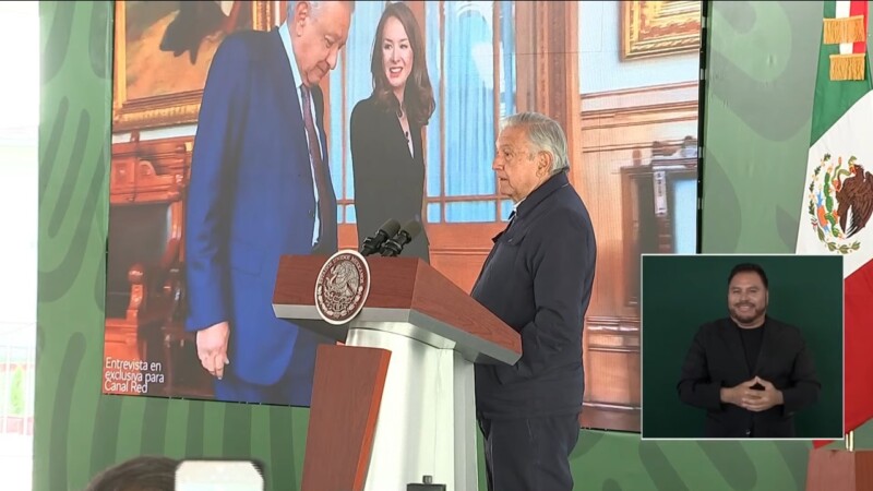 “Volvieron a cepillarme”: AMLO, por entrevista con Afinogenova