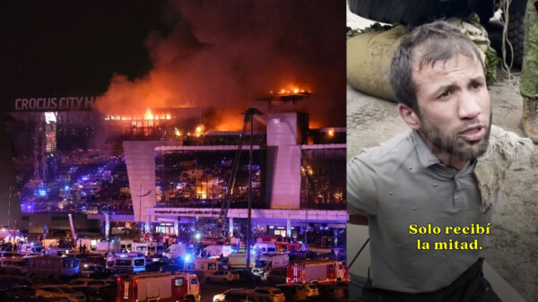 Caen autores materiales del atentado en Moscú; 133 muertos