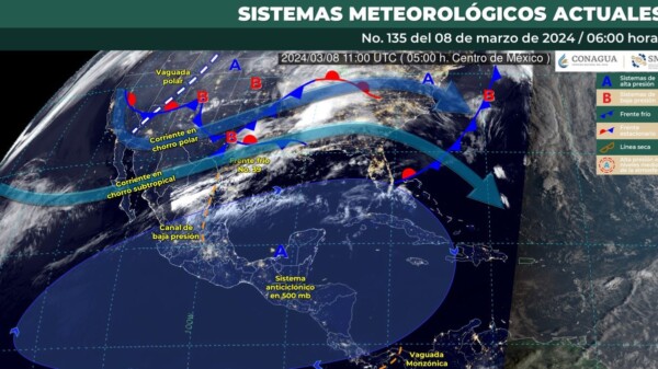 Pronóstico del clima para hoy jueves 7 de marzo de 2024 en Quintana Roo