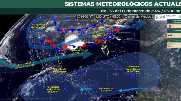 Pronóstico del clima para hoy domingo 17 de marzo 2024 en Quintana Roo
