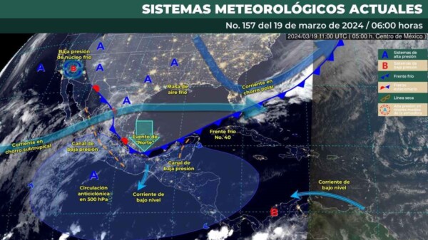 Pronóstico del clima para hoy martes 19 de marzo de 2024 en Quintana Roo