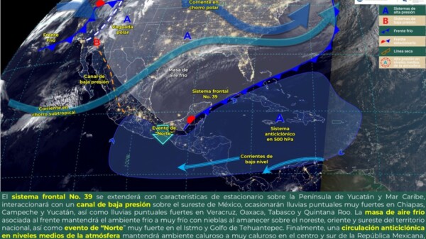 Pronóstico del clima para hoy lunes 11 de marzo de 2024 en Quintana Roo
