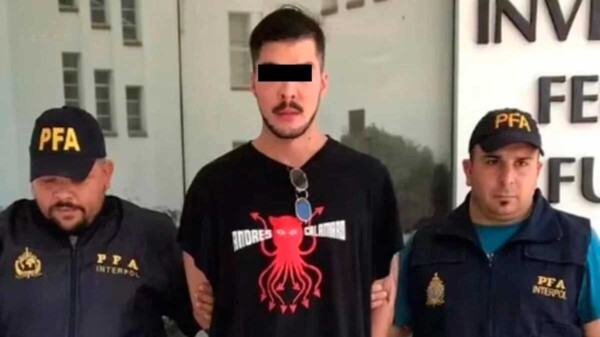 Dan Masciarelli es extraditado a México de Argentina por abuso sexual a menor de edad