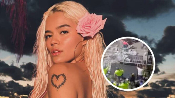 Disturbios en concierto de Karol G en Venezuela, fans intentaron entrar a la fuerza
