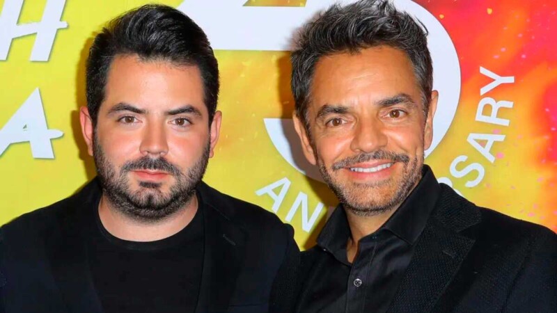 Eugenio Derbez regaña a José Eduardo "por ser hijo de mami"