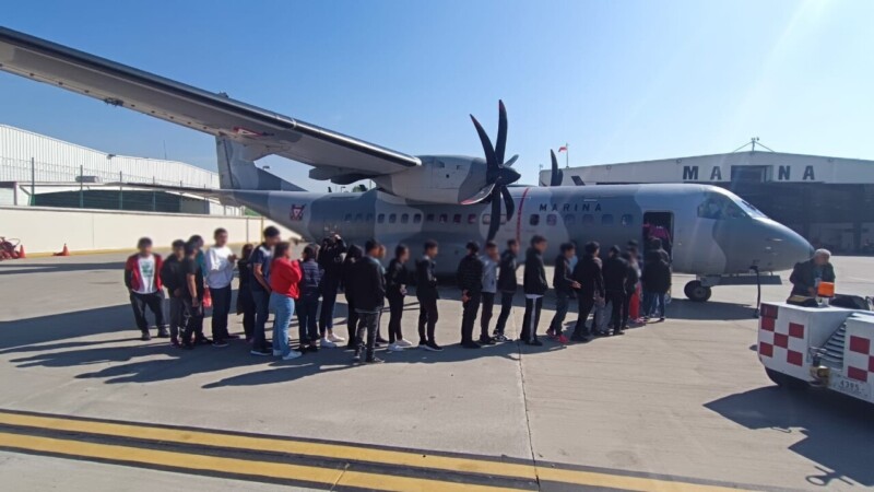 Retornan a Honduras a 41 menores asegurados por Migración en distintos estados