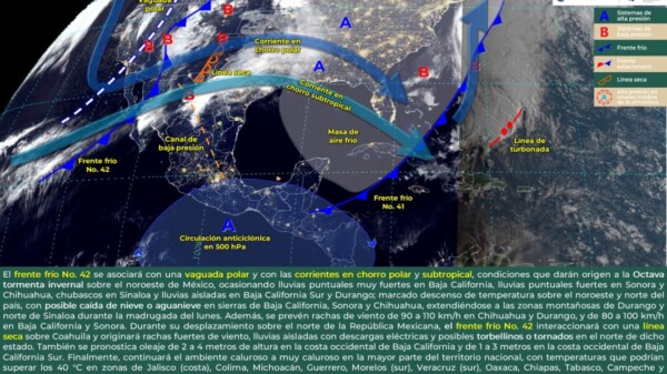 Pronóstico del clima para hoy domingo 24 de marzo 2024 en Quintana Roo