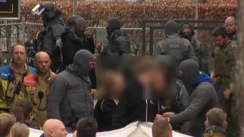 Detienen a secuestrador en Holanda, liberan a 4 rehenes